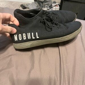 Nobull black 10.5 well loved trainer shoes